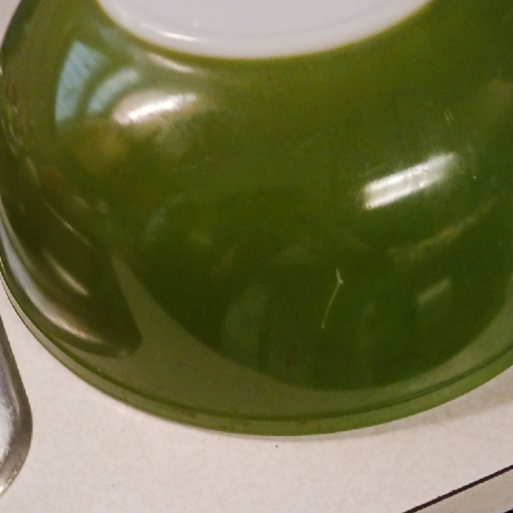 Pyrex Green Mixing Bowl